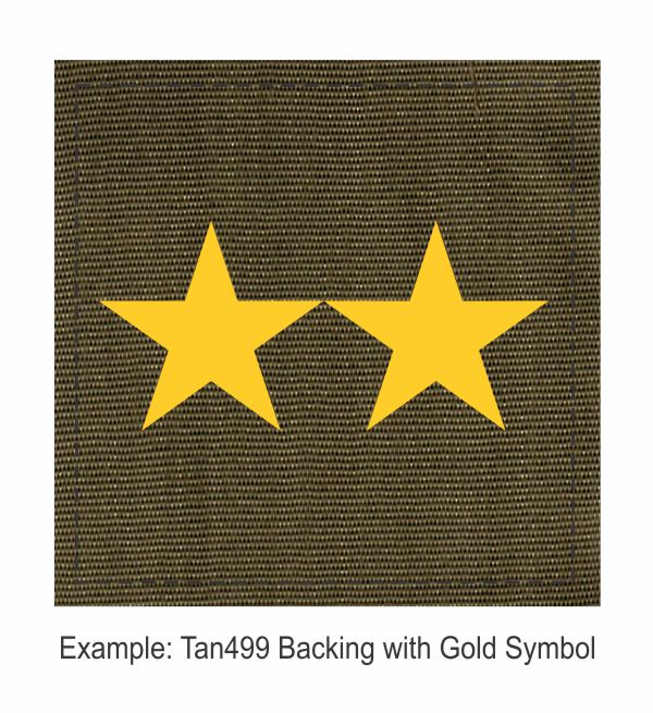 Square Rank Patch - Assistant Chief - Two Stars - Click for larger image Square Rank Patch - Assistant Chief - Two Stars