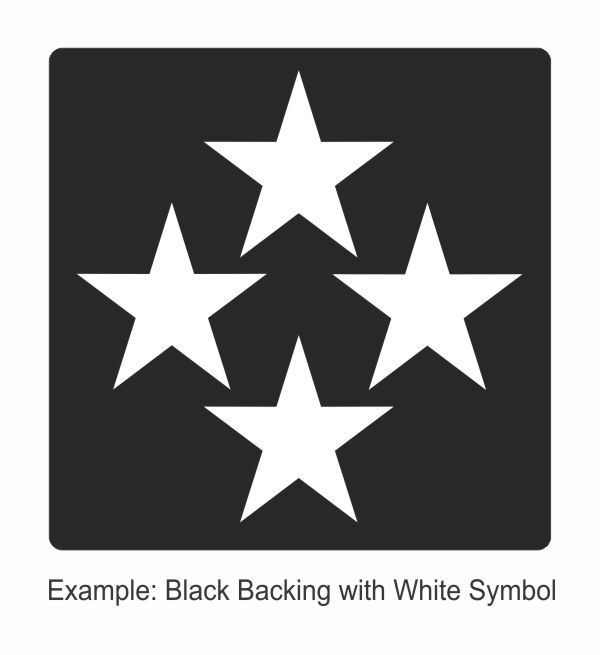 Square Rank Patch - Chief - Four Stars - Diamond Pattern - Click for larger image Square Rank Patch - Chief - Four Stars - Diamond Pattern
