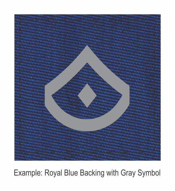 Square Rank Patch - FTO - One Stripe with Rocker and Diamond - Click for larger image Square Rank Patch - FTO - One Stripe with Rocker and Diamond
