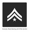 Rank Patches - Investigator - Two Stripes with Star