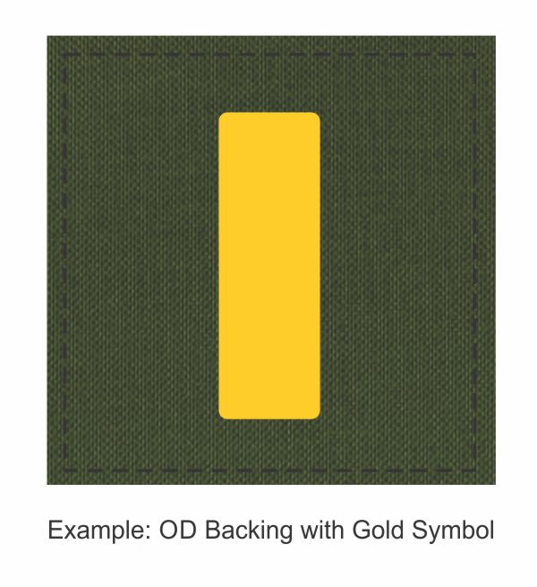 Square Rank Patch - Lieutenant - One Bar - Click for larger image Square Rank Patch - Lieutenant - One Bar