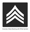 Rank Patches - Sergeant - 3 Stripes