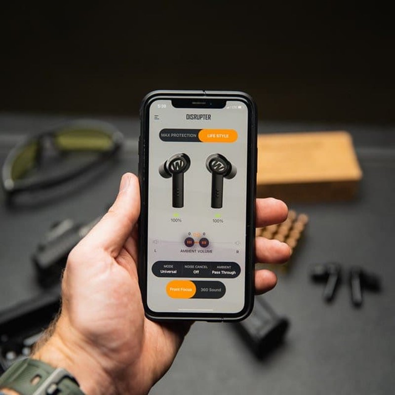 Walker's Disrupter Bluetooth Ear Buds - Click for larger image Walker's Disrupter Bluetooth Ear Buds
