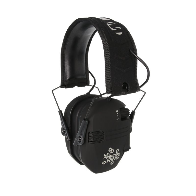 Walker's Razor Slim Electronic Ear Muffs - Black - Click for larger image Walker's Razor Slim Electronic Ear Muffs - Black